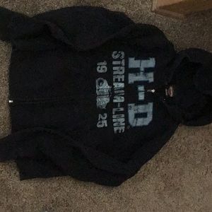 Women’s black Harley hoodie